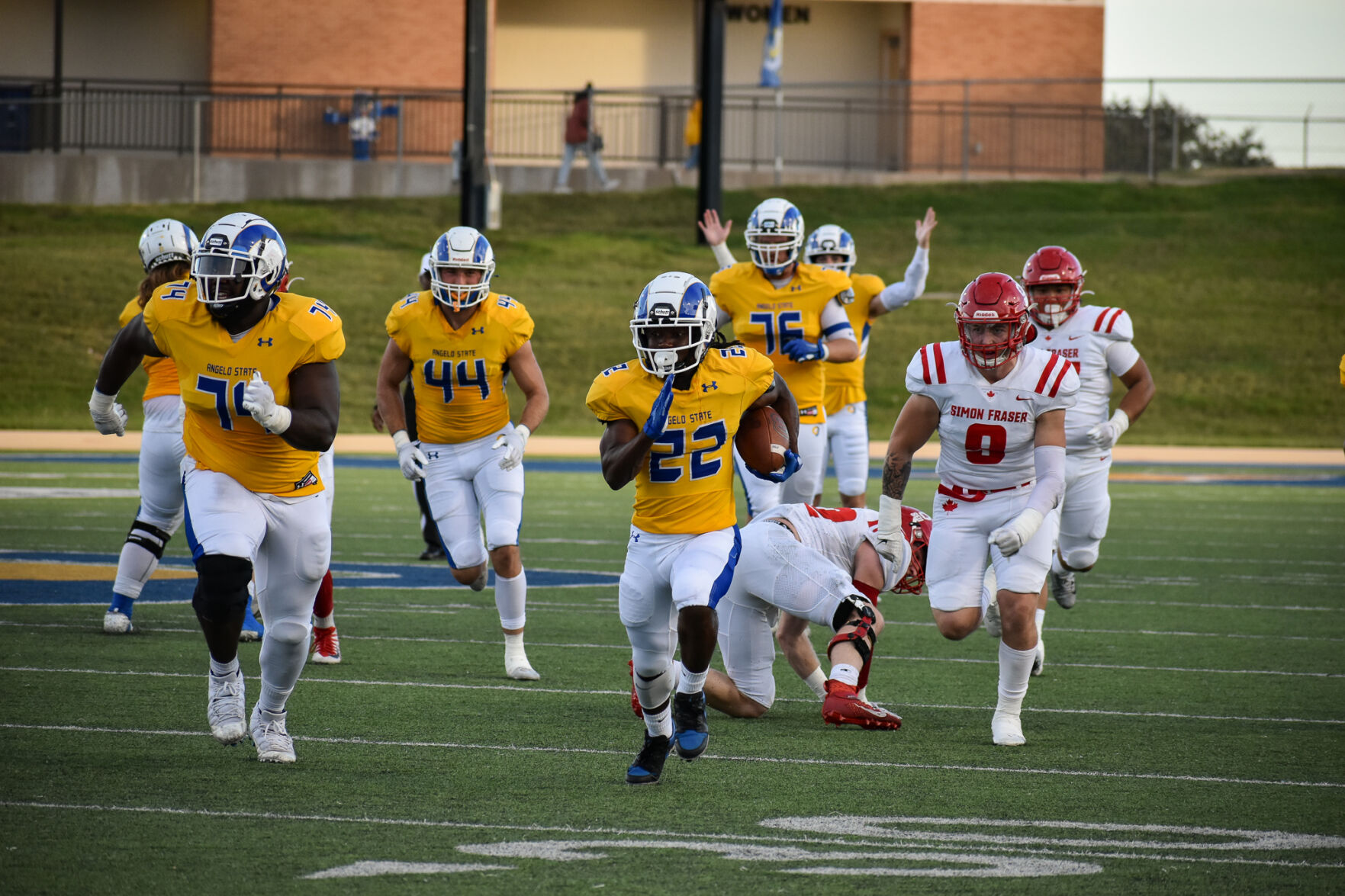 Rams Football vs Simon Frasier 10/23/2021 No. 2